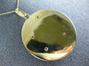 ANTIQUE 10.15CT DIAMOND & AAA GEM 14KT YELLOW GOLD 3D CIRCULAR FUN PENDANT #1971