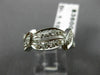 ANTIQUE 1.10CT OLD MINE DIAMOND PLATINUM ETERNITY WEDDING ANNIVERSARY RING #9425