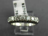 ESTATE .75CT DIAMOND PLATINUM CLASSIC 7 STONE FILIGREE ANNIVERSARY RING #15207