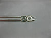 ESTATE .30CT DIAMOND 14KT WHITE GOLD 3D TENSION SOLITAIRE STUD EARRINGS #16287