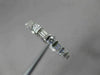 ANTIQUE 1.43CT BAGUETTE & ROUND DIAMOND 14KT WHITE GOLD ETERNITY RING 3mm #20970