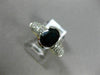 1.84CT DIAMOND & AAA OVAL SAPPHIRE 14K YELLOW GOLD 3D SEMI BEZEL ENGAGEMENT RING