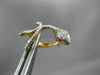 ESTATE .42T DIAMOND & AAA RUBY 18KT ROSE GOLD 3D SNAKE FUN HANGING EARRINGS