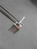 ESTATE 1.05CT DIAMOND 14KT WHITE GOLD 3D CLASSIC CLIP ON LOVE EARRINGS #16378