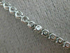 ANTIQUE 8.32CT DIAMOND & AAA SAPPHIRE 18KT WHITE GOLD MULTI DROP NECKLACE #385