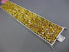 GIA WIDE 63.84CT WHITE & FANCY YELLOW DIAMOND 18KT 2 TONE GOLD TENNIS BRACELET