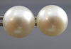 ESTATE 14KT AAA SOUTH SEA PEARL 14KT YELLOW GOLD PUSH BACK STUD EARRINGS #21899