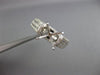 ESTATE WIDE 1.0CT DIAMOND 14KT WHITE GOLD 3D 4 PRONG SEMI MOUNT ENGAGEMENT RING