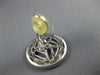 ESTATE LARGE .86CT DIAMOND 18KT WHITE GOLD 3D CIRCULAR MATTE CLIP ON EARRINGS