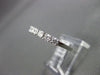 ESTATE .63CT DIAMOND 14KT WHITE GOLD 9 STONE CLASSIC ANNIVERSARY RING 2mm #20132