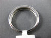 ESTATE .70CT DIAMOND 14K WHITE GOLD CLASSIC PAVE WEDDING ANNIVERSARY RING #20777
