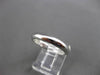 CARTIER PLATINUM CLASSIC SOLID DESIGN WEDDING ANNIVERSARY BAND RING 3mm #20455