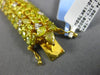 LARGE 35.46CT WHITE & FANCY YELLOW DIAMOND 18KT YELLOW GOLD 3D TENNIS BRACELET