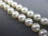 ESTATE AAA 8MM SOUTH SEA PEARL 14KT WHITE GOLD 3D CLASSIC NECKLACE #26211