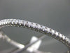 ESTATE NARROW 2.76CT DIAMOND 14KT WHITE GOLD ETERNITY BANGLE SIMPLY STUNNING!!