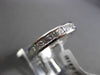 ESTATE 1.85CT BAGUETTE & ROUND DIAMOND 14KT WHITE GOLD CHANNEL ETERNITY RING 4mm