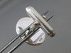 ESTATE TIFFANY & CO 925 SILVER 3 DIMENSIONAL OVAL ENGRAVABLE CUFF LINKS #25385