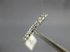 ESTATE .25CT DIAMOND 14KT WHITE GOLD CHANNEL BAR SEMI ETERNITY ANNIVERSARY RING