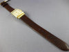 ANTIQUE LORD ELGIN 14KT YELLOW GOLD 3D CLASSIC MENS RECTANGLE WATCH #20802