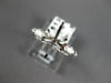 ESTATE .55CT DIAMOND 14K WHITE GOLD 3D MARQUISE SEMI MOUNT ENGAGEMENT RING #5771