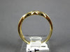 ESTATE .30CT DIAMOND 14KT YELLOW GOLD 3D CHANNEL 5 STONE ANNIVERSARY RING #4051