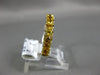 ESTATE 1.74CT AAA YELLOW SAPPHIRE 14KT WHITE GOLD 3/4 ETERNITY ANNIVERSARY RING