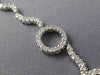 ESTATE LARGE 8.90CT WHITE & FANCY YELLOW DIAMOND 18K 2 TONE GOLD LARIAT NECKLACE