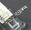 ESTATE .40CT ROUND DIAMOND 14KT WHITE GOLD 3D CLASSIC 11 STONE ANNIVERSARY RING