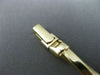 ESTATE WIDE 14K WHITE & YELLOW GOLD 3D CLASSIC SEMI TWIST WAVE LINK BRACELET 5mm
