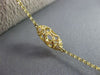 ESTATE LARGE.14CT DIAMOND 14K YELLOW GOLD MULTI COLOR PEARL BY THE YARD NECKLACE