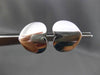 ESTATE LARGE 18KT WHITE GOLD MARINA B HEART LOVE KNOT CLIP ON EARRINGS BEAUTIFUL