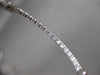 ESTATE 1.65CT DIAMOND 14K WHITE GOLD 3D CLASSIC INSIDE OUT HOOP HANGING EARRINGS