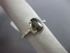 ESTATE 1.97CT DIAMOND & AAA ALEXANDRITE 18K WHITE GOLD OVAL HALO ENGAGEMENT RING