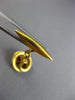 ANTIQUE .30CT AAA RUBY 18KT YELLOW GOLD SWIRL SNAKE CIRCULAR FUN MEN'S CUFFLINKS