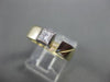 ESTATE .40CT PRINCESS DIAMOND 14KT WHITE & YELLOW GOLD 3D SOLITAIRE RING #11004