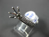 ESTATE .39CT DIAMOND 14KT WHITE GOLD CLASSIC 6 PRONG SEMI MOUNT ENGAGEMENT RING