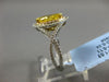 WIDE 1.48CT DIAMOND 18KT TWO TONE GOLD 3D DOUBLE HALO MARQUISE ENGAGEMENT RING