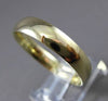 ESTATE 14KT YELLOW GOLD SHINY CLASSIC COMFORT FIT WEDDING BAND RING 4.5mm #23404