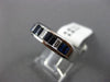 ESTATE 1.18CT DIAMOND & AAA SAPPHIRE 18KT WHITE GOLD CHANNEL ANNIVERSARY RING