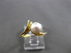 ESTATE AAA SOUTH SEA PEARL 14KT YELLOW GOLD 3D SOLITAIRE FUN RING 6mm #24518