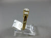 ESTATE .75CT DIAMOND 14K YELLOW GOLD 3D SQUARE PRINCESS PAST PRESENT FUTURE RING