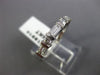 ESTATE .75CT DIAMOND 14KT WHITE GOLD 3D CLASSIC WEDDING ANNIVERSARY RING #18914