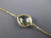 ESTATE LARGE 16.21CT AAA MULTI GEM 14K YELLOW GOLD TEAR DROP PEAR SHAPE NECKLACE