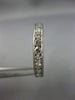 ESTATE 2.0CT DIAMOND PLATINUM 3D CLASSIC CHANNEL ROUND ETERNITY ANNIVERSARY RING
