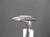 ESTATE 1.45CT DIAMOND 14KT WHITE GOLD PRINCESS CUT CHANNEL ETERNITY RING 3mm