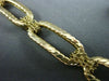 ESTATE WIDE 14KT YELLOW GOLD ELONGATED DIAMOND CUT ITALIAN LINK TOGGLE BRACELET