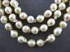 ESTATE EXTRA LONG NATURAL SOUTH SEA PEARL 3D 66" INCH NECKLACE #26561