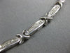 ESTATE 1.0CT DIAMOND 14KT WHITE GOLD CLASSIC PRINCESS INVISIBLE X LOVE NECKLACE