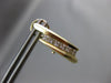 ESTATE .40CT DIAMOND PRINCESS 14KT YELLOW GOLD 5 STONE UMBRELLA CLIP ON EARRINGS