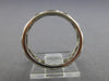 ANTIQUE WIDE .35CT DIAMOND PLATINUM 3D FILIGREE ETERNITY ANNIVERSARY RING #26408
